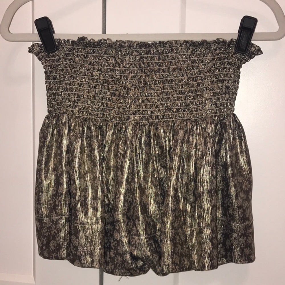 Koch Erica Skirt/Shorts Metallic Gold